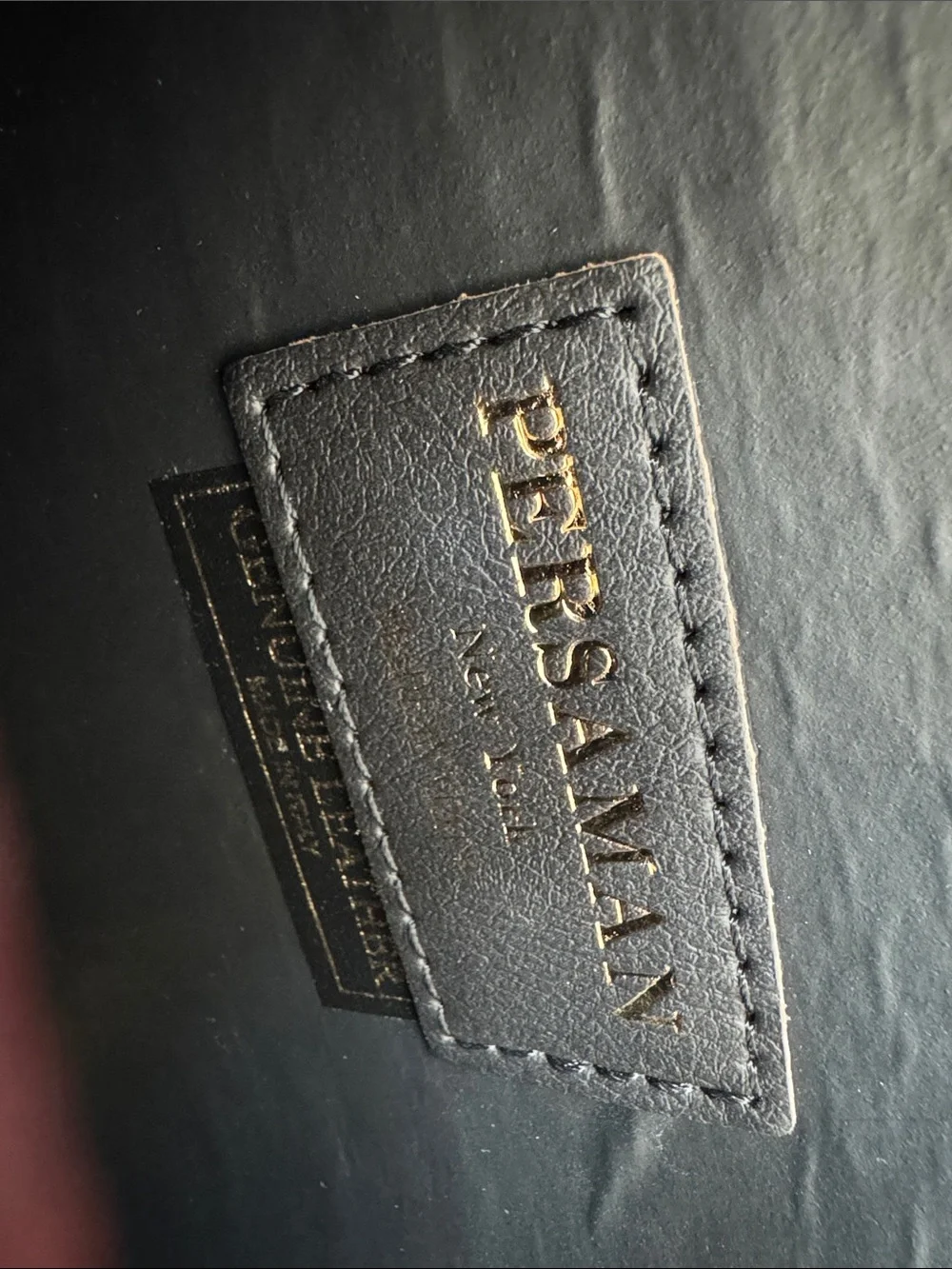 Persaman New York structured croc